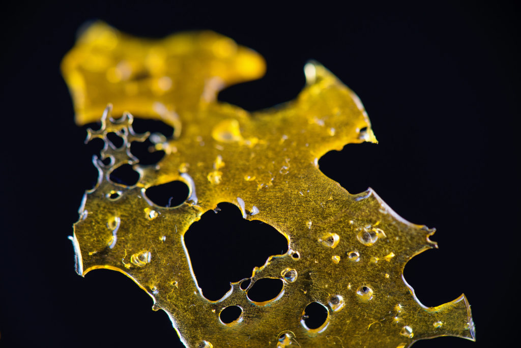 BHO oil seen up close